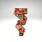1.5"x10yd Gingerbread Cookies Christmas Wired Ribbon – Red Holiday Ribbon for Wreaths & Bows-RGE188424